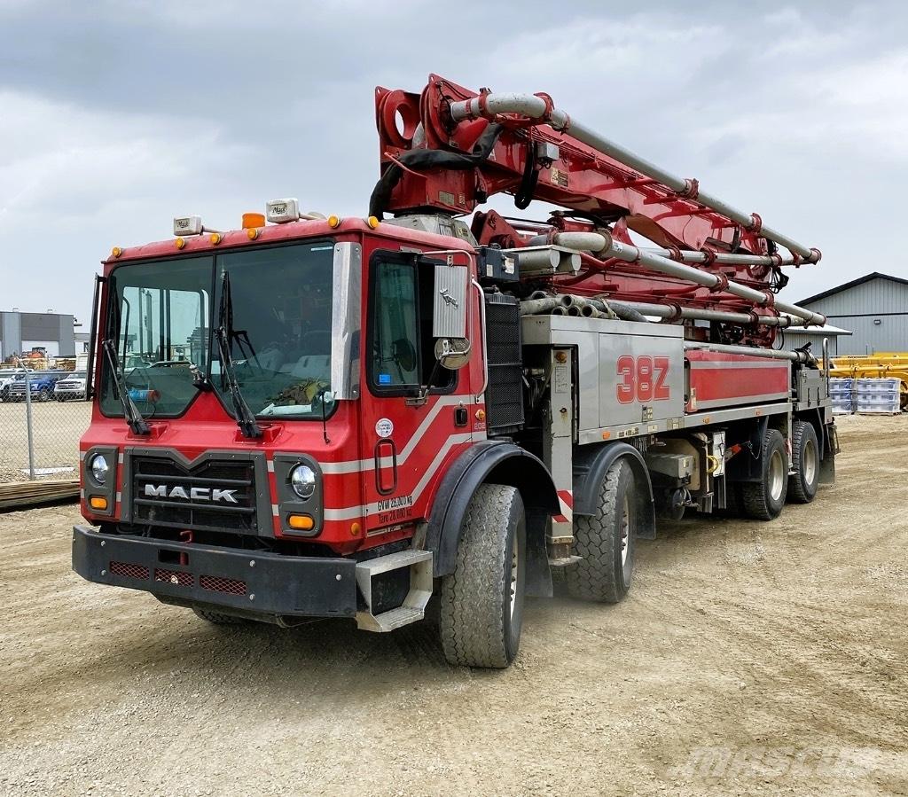 Putzmeister (#202) 38M Kamionske beton pumpe