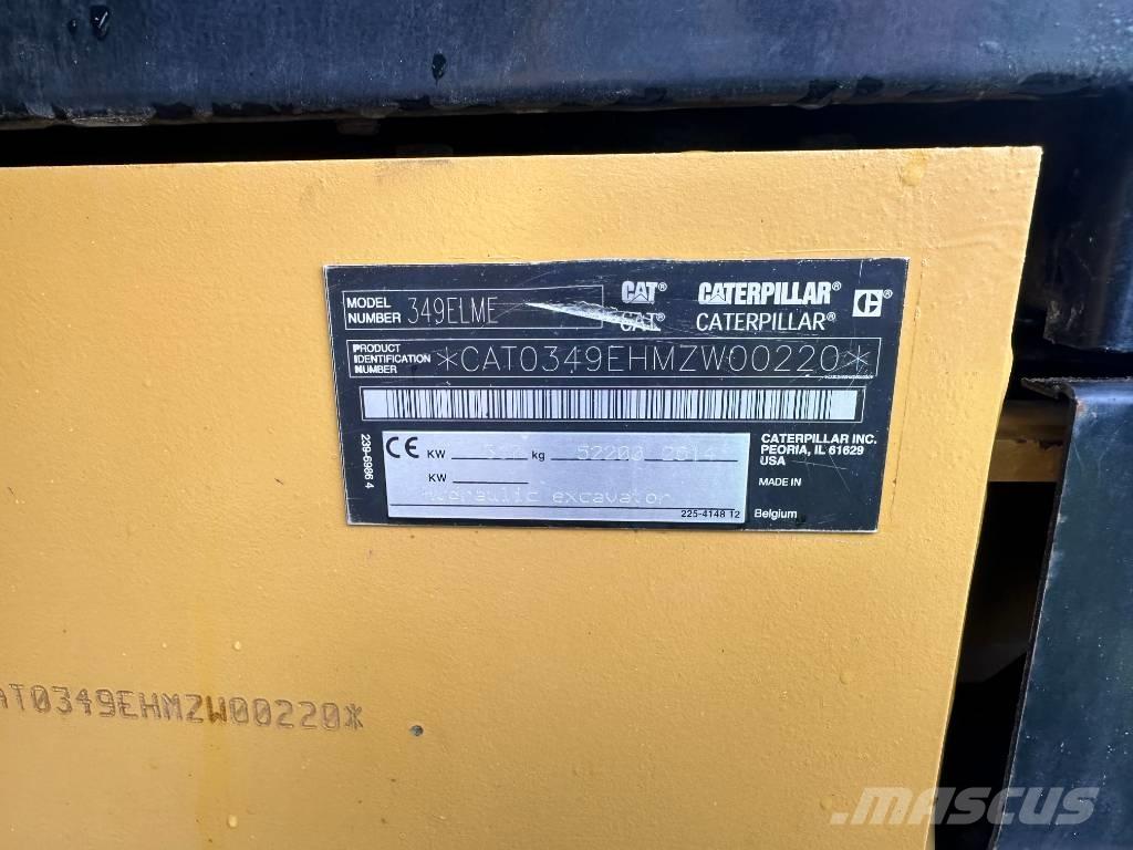 CAT 349 E Bageri guseničari