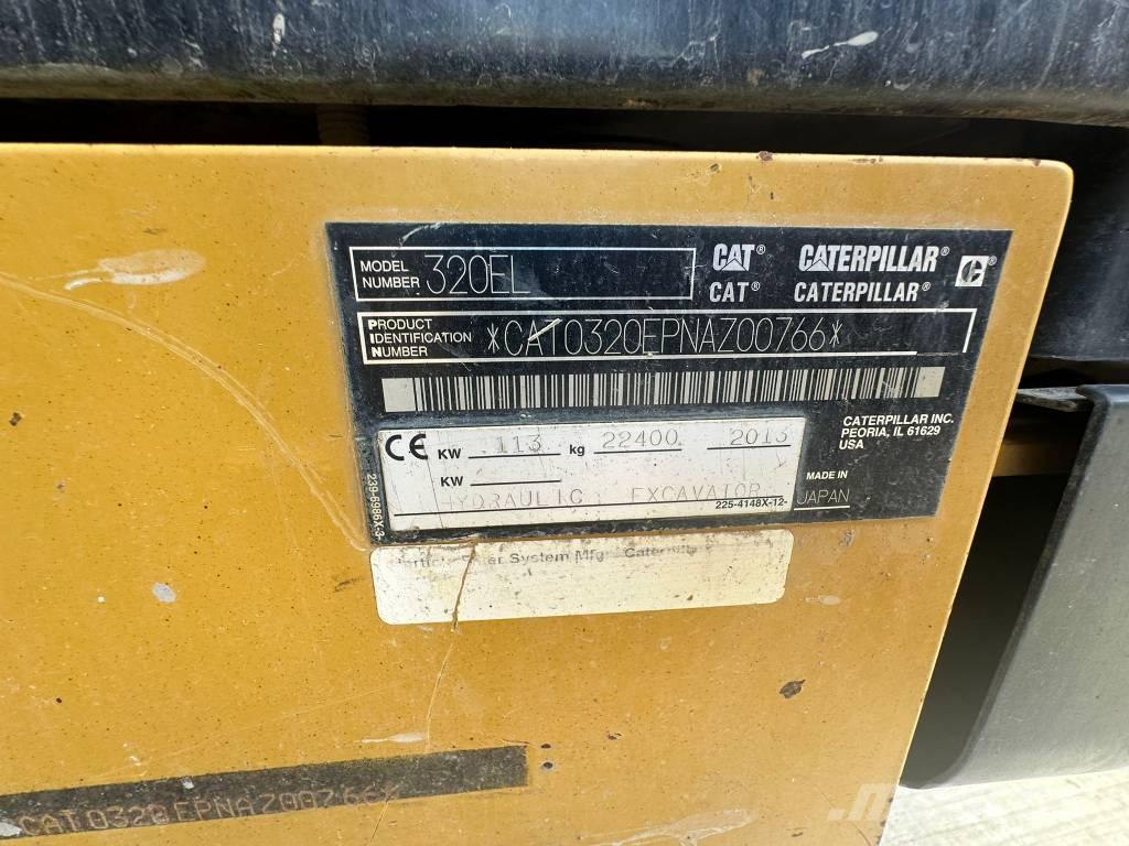 CAT 320 E L Bageri guseničari
