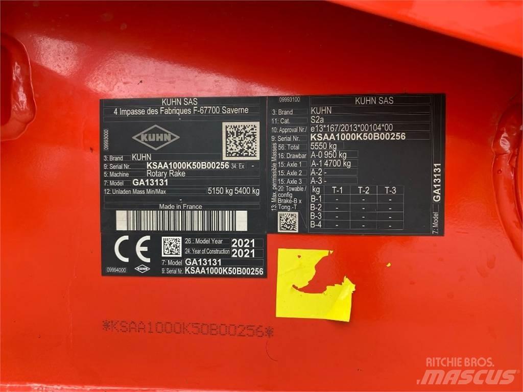 Kuhn GA13131 Skupljači