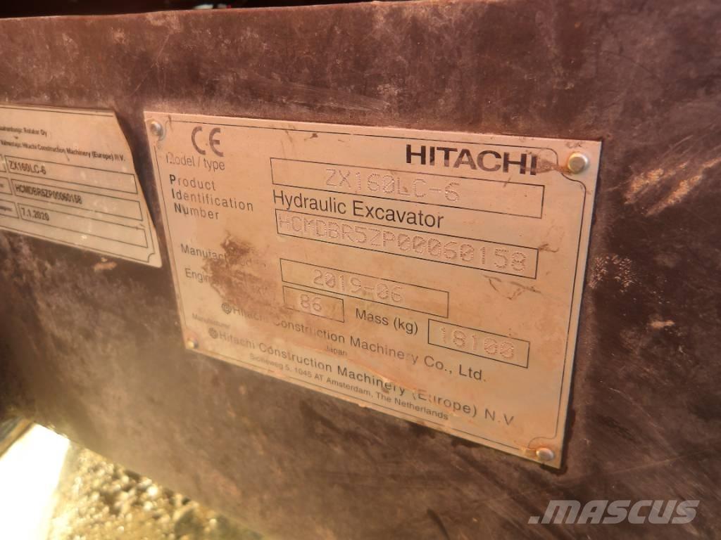 Hitachi ZX 160 LC Bageri guseničari