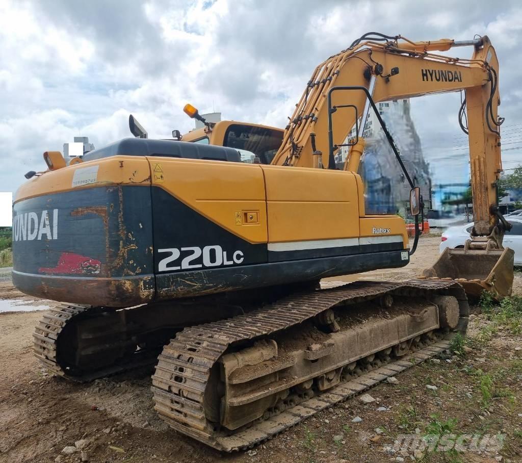 Hyundai Robex 220 LC Bageri guseničari