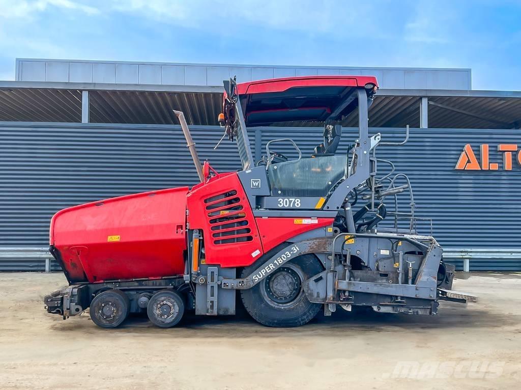 Vögele SUPER 1803-3I Asfaltni finišeri