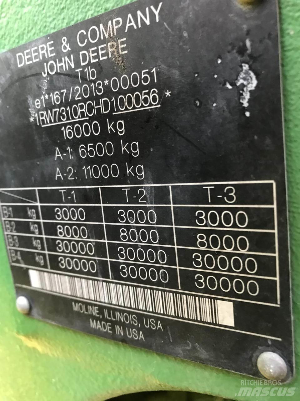 John Deere 7310R Traktori