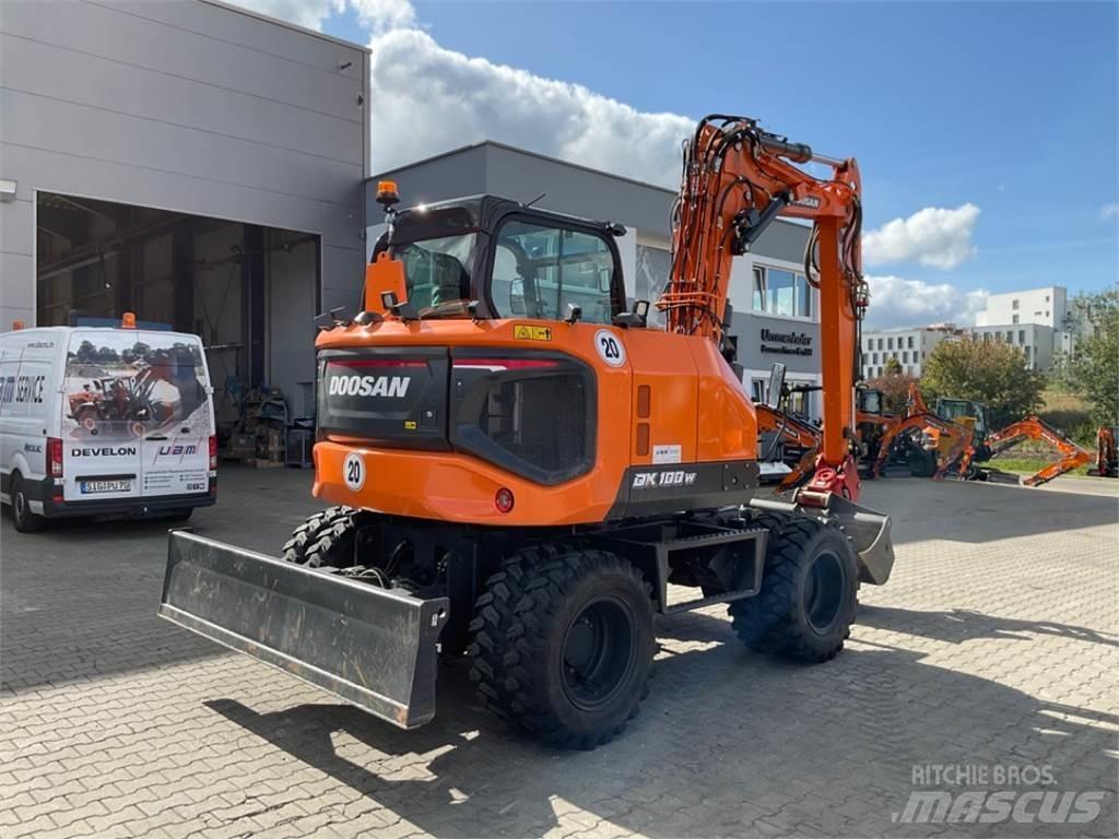 Doosan DX100W-7 Bageri točkaši