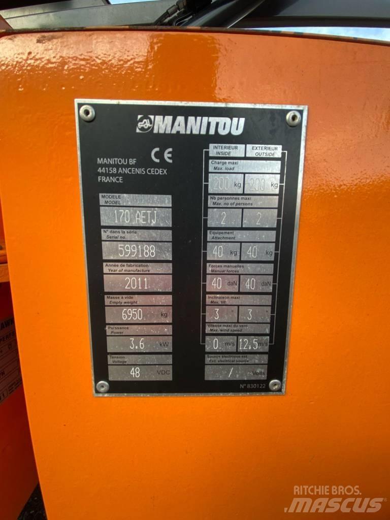 Manitou 170AETJ-L Zglobne podizne platforme