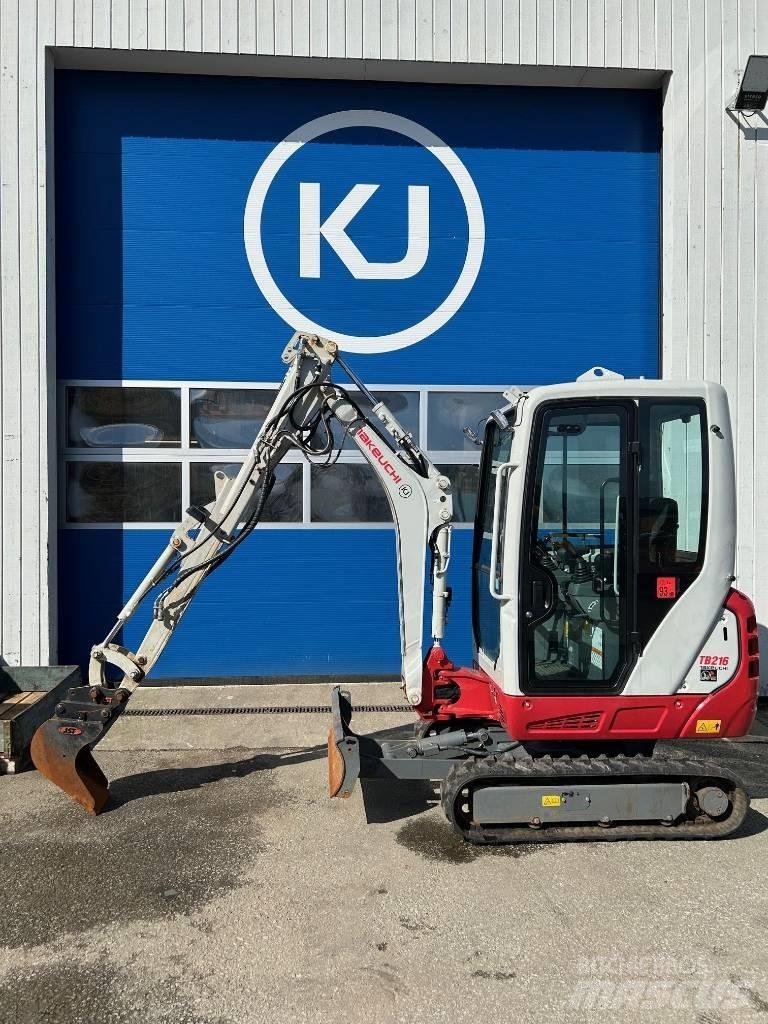 Takeuchi TB 216 Mini bageri < 7t