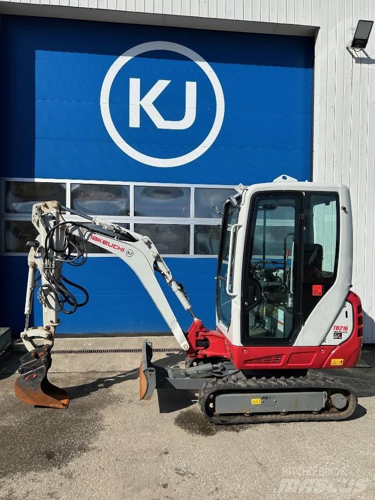 Takeuchi TB 216 Mini bageri < 7t