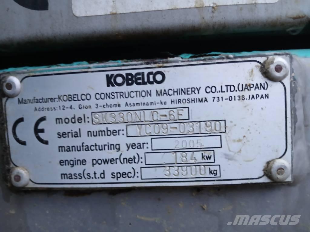 Kobelco SK 330NLC-6E Bageri guseničari