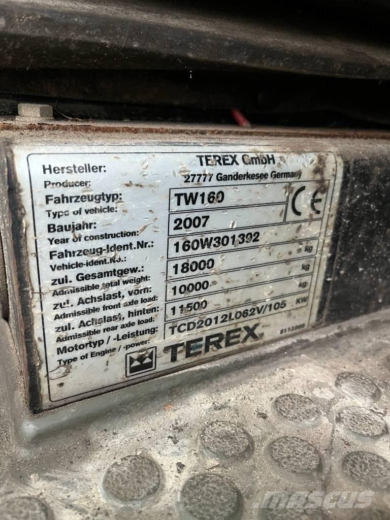 Terex TW160 Bageri točkaši