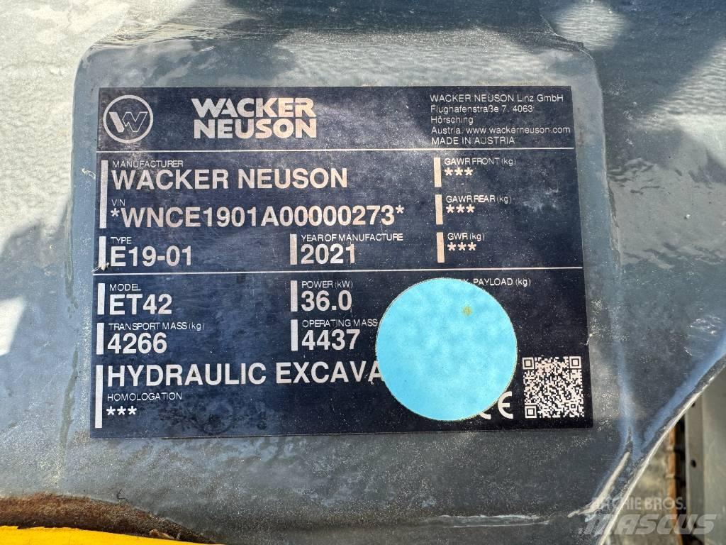 Wacker Neuson ET42 Bageri guseničari