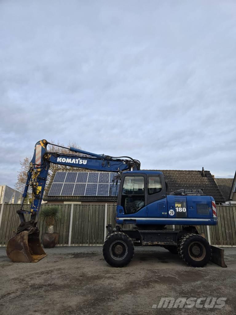 Komatsu PW 180-7EO Bageri točkaši