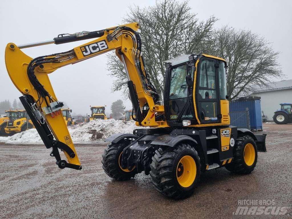JCB Hydradig 110W Bageri točkaši