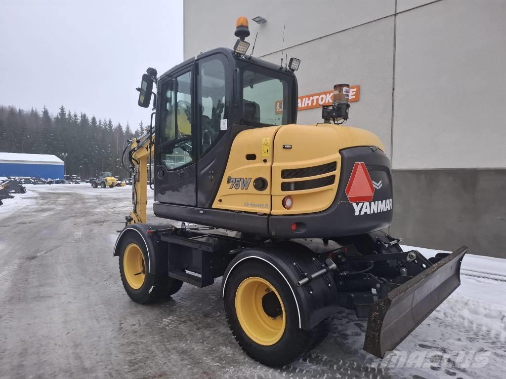 Yanmar B 75 W Bageri točkaši