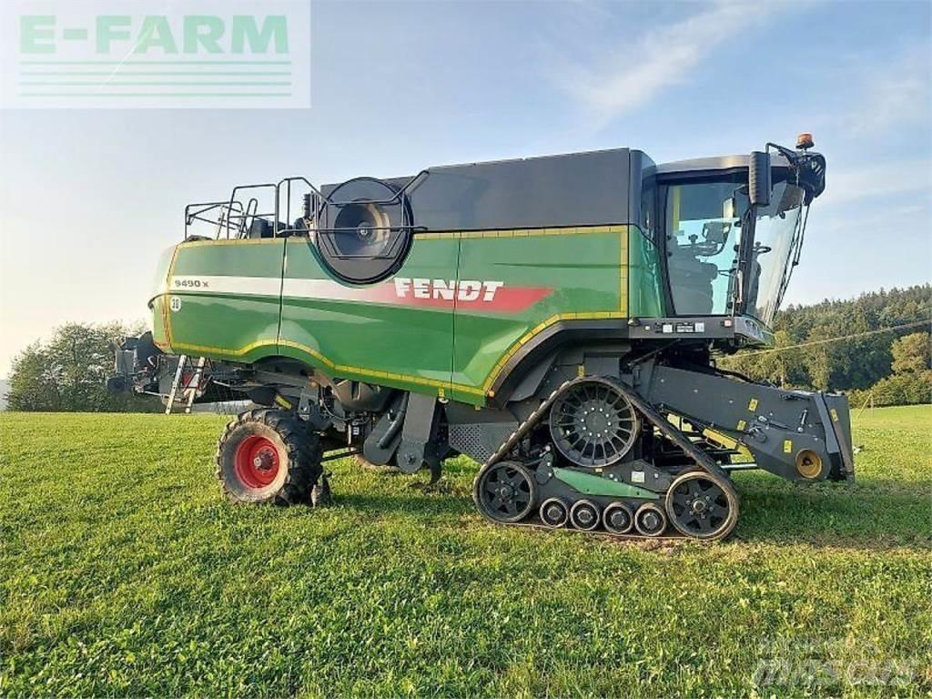 Fendt 9490 x Kombajni