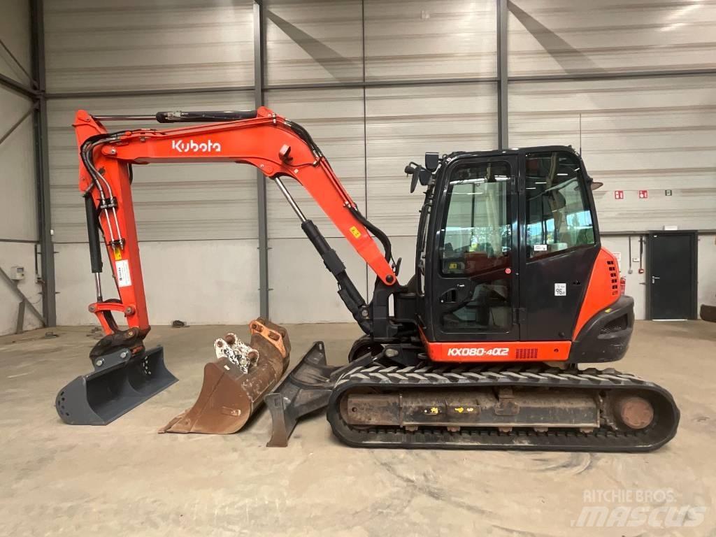 Kubota KX 080-4 A 2 Midi bageri 7t – 12t