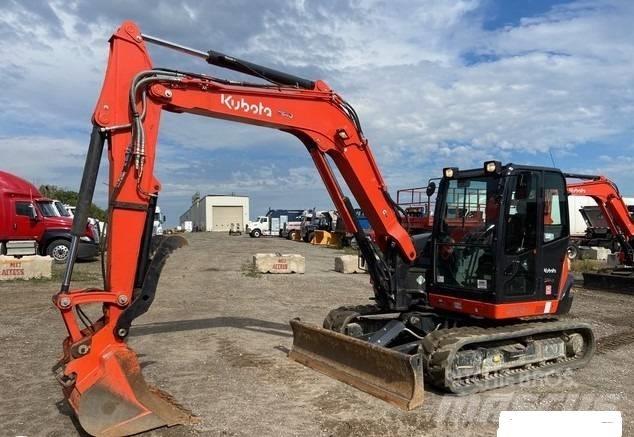 Kubota KX080-4S2 Bageri guseničari