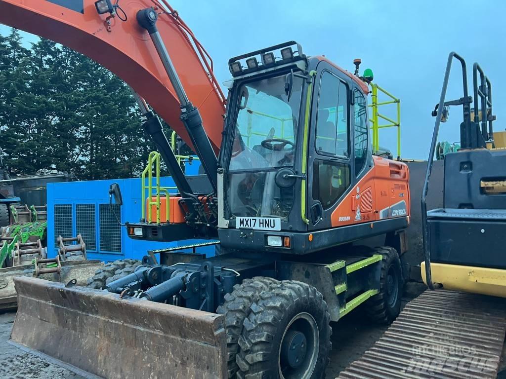 Doosan DX 190 W-3 Bageri točkaši