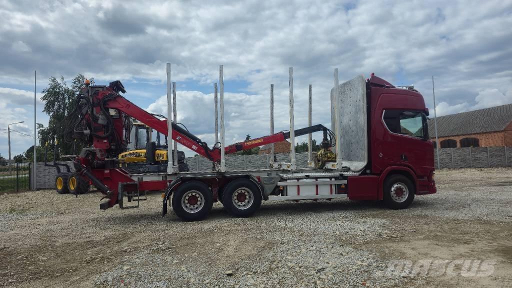 Scania R 650 Kamioni za drva Šticari