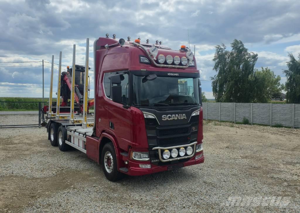 Scania R 650 Kamioni za drva Šticari