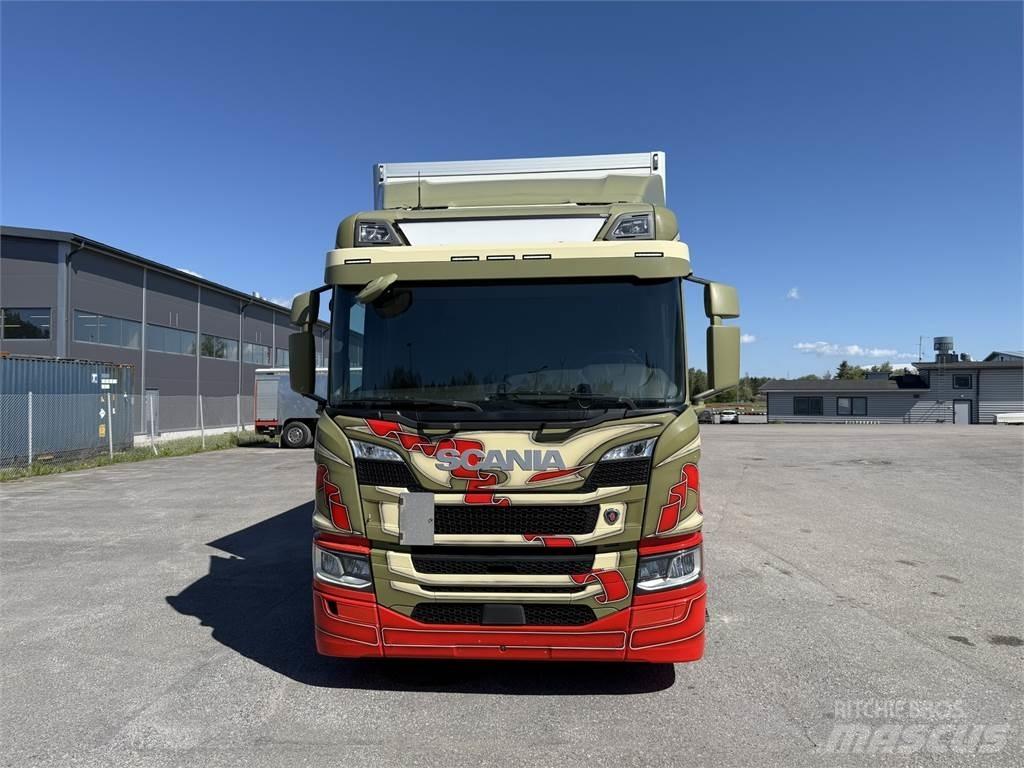 Scania P320 4X2 Sanduk kamioni