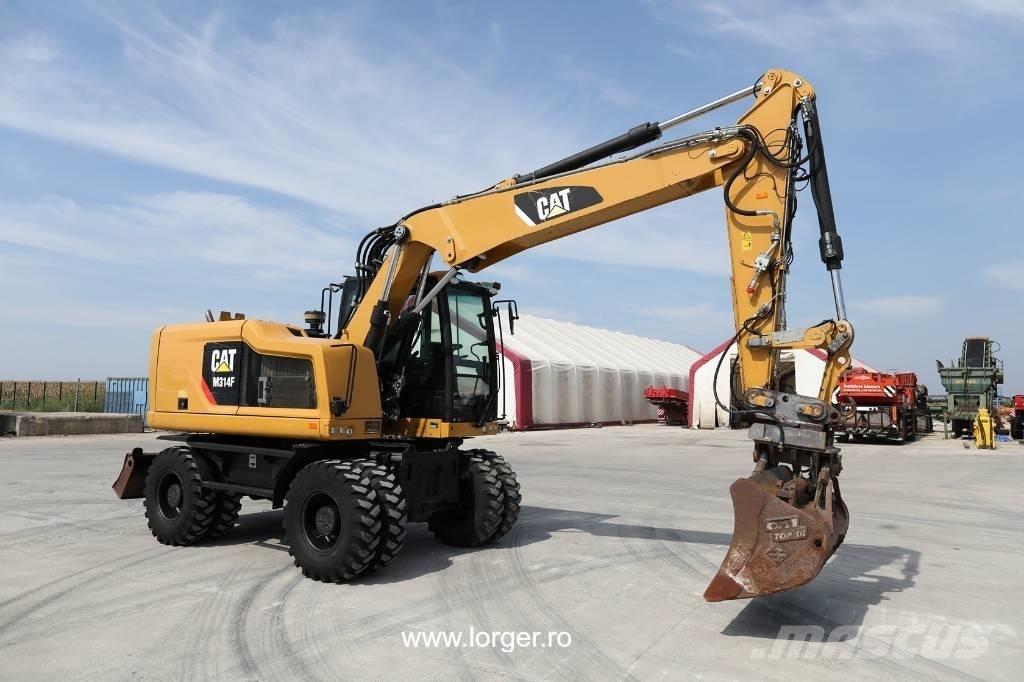 CAT M 314 F Bageri točkaši