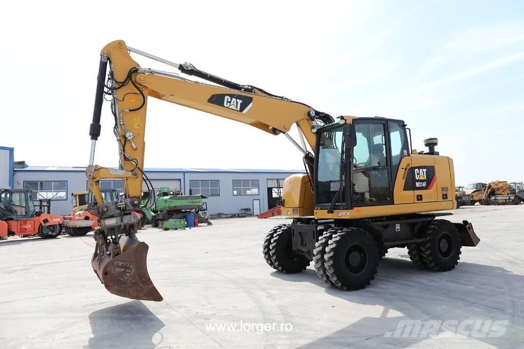 CAT M 314 F Bageri točkaši
