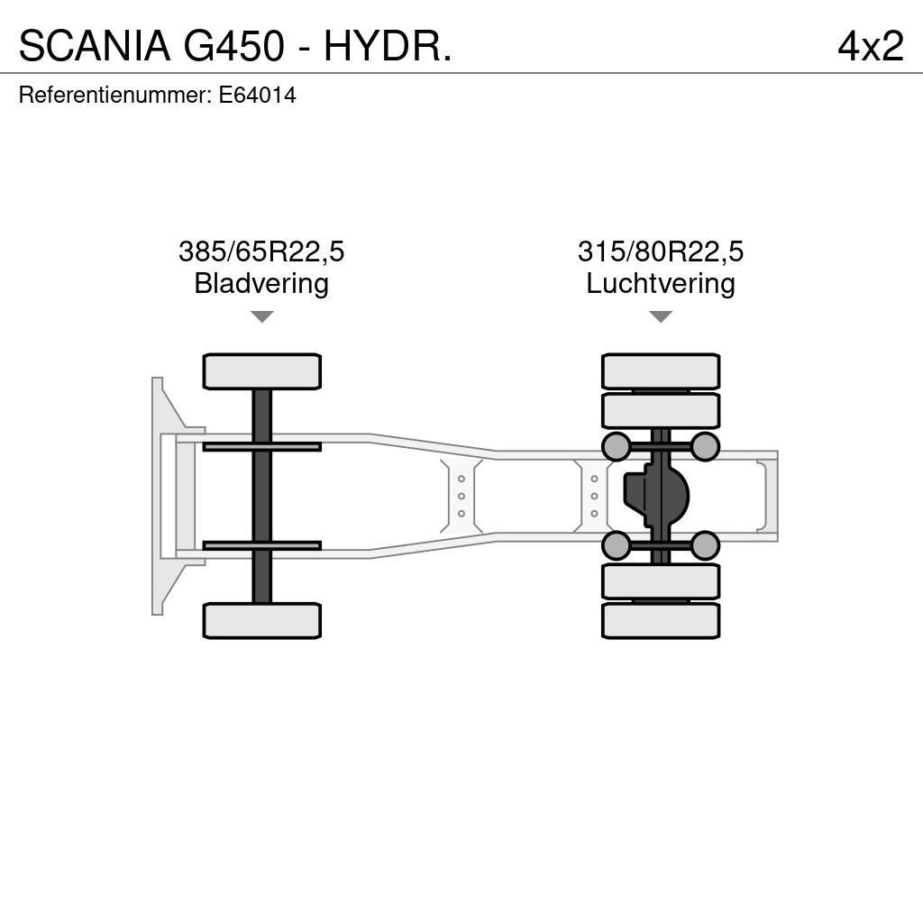 Scania G450 - HYDR. Tegljači