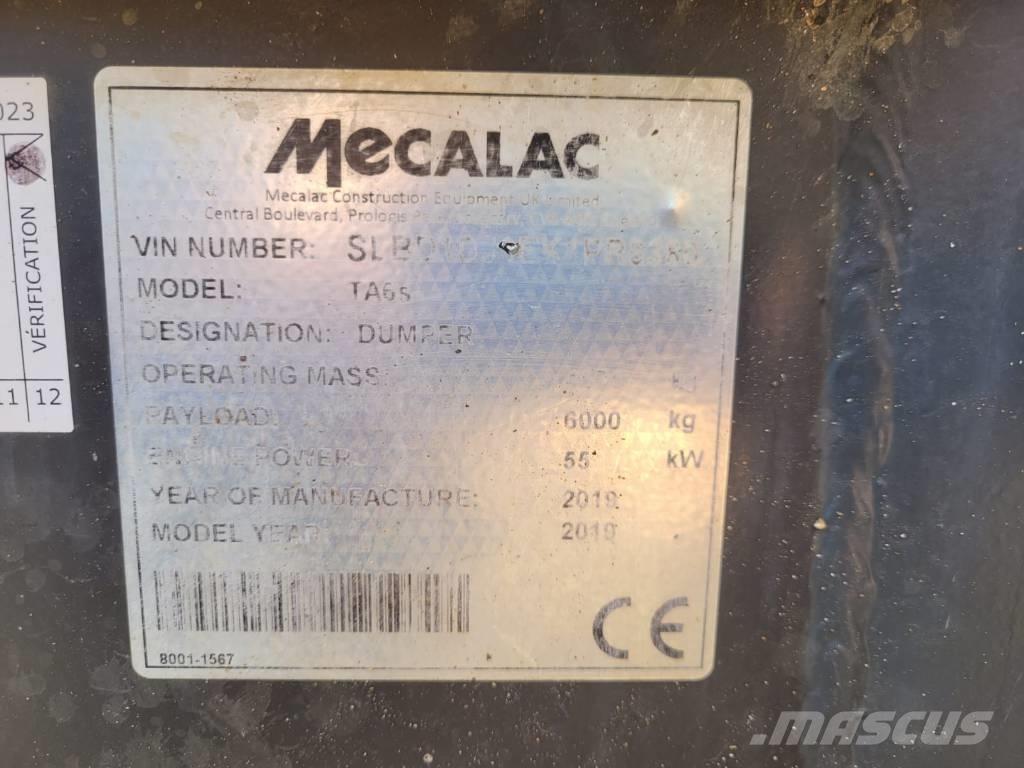 Mecalac TA 6.A Zglobni damperi