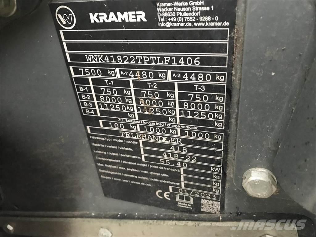 Kramer KT276 Poljoprivredni teleskopski utovarivači