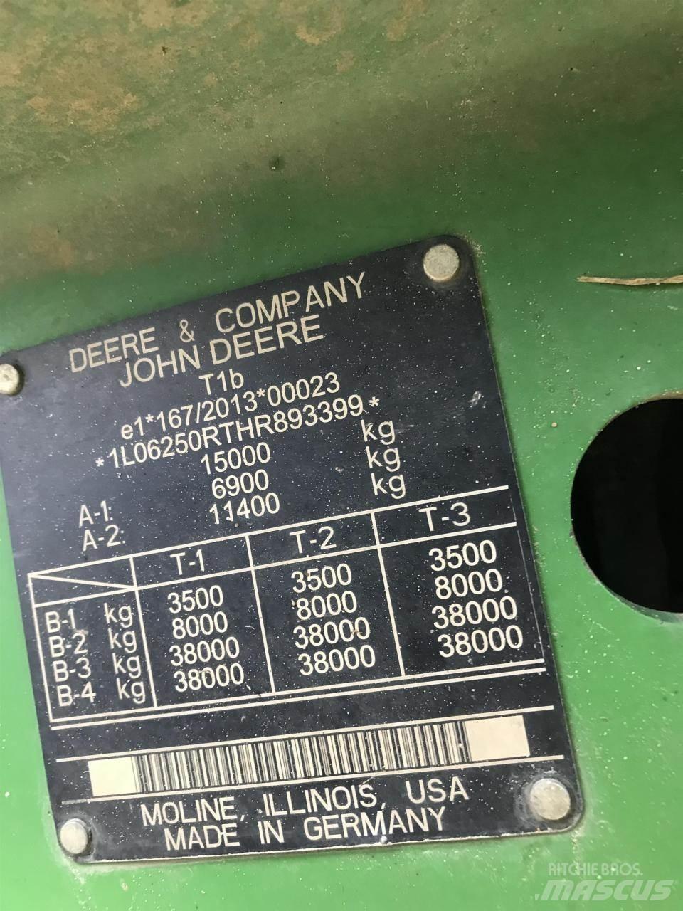 John Deere 6250R Traktori