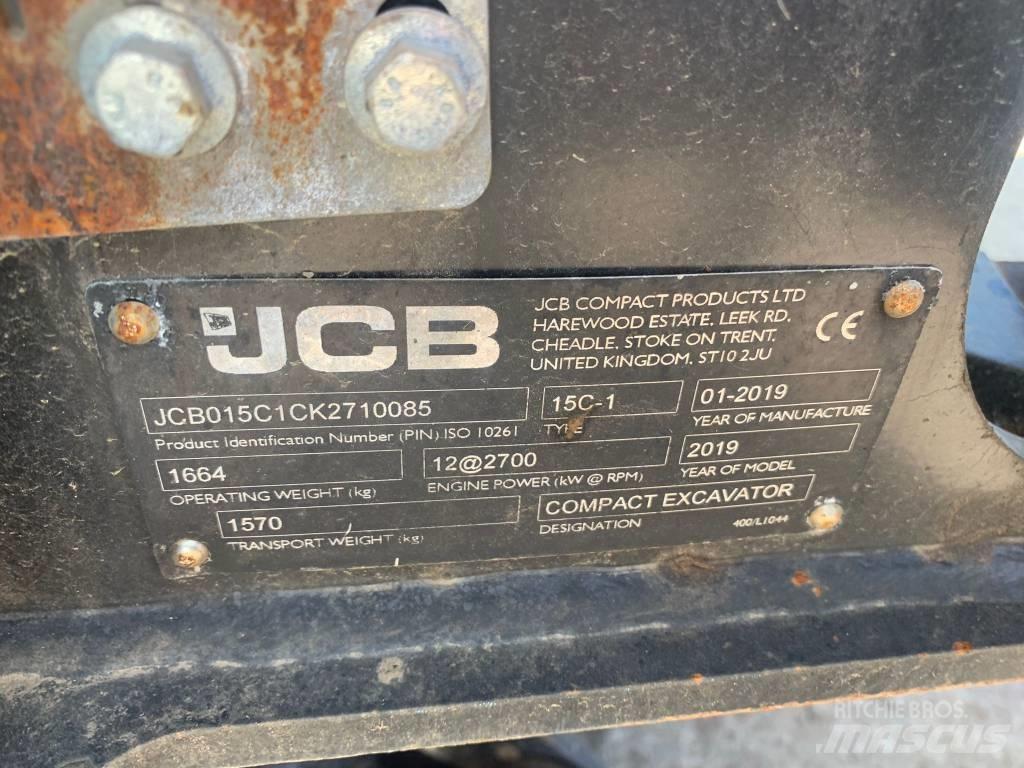 JCB 15 C-1 Mini bageri < 7t