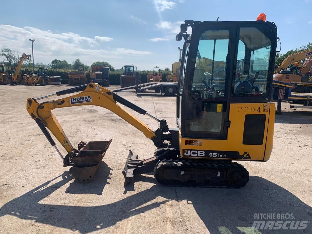 JCB 15 C-1 Mini bageri < 7t