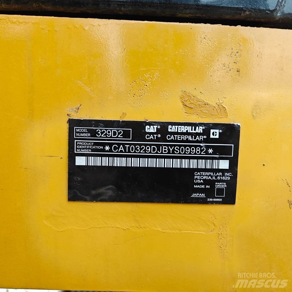 CAT 329 DD Bageri guseničari