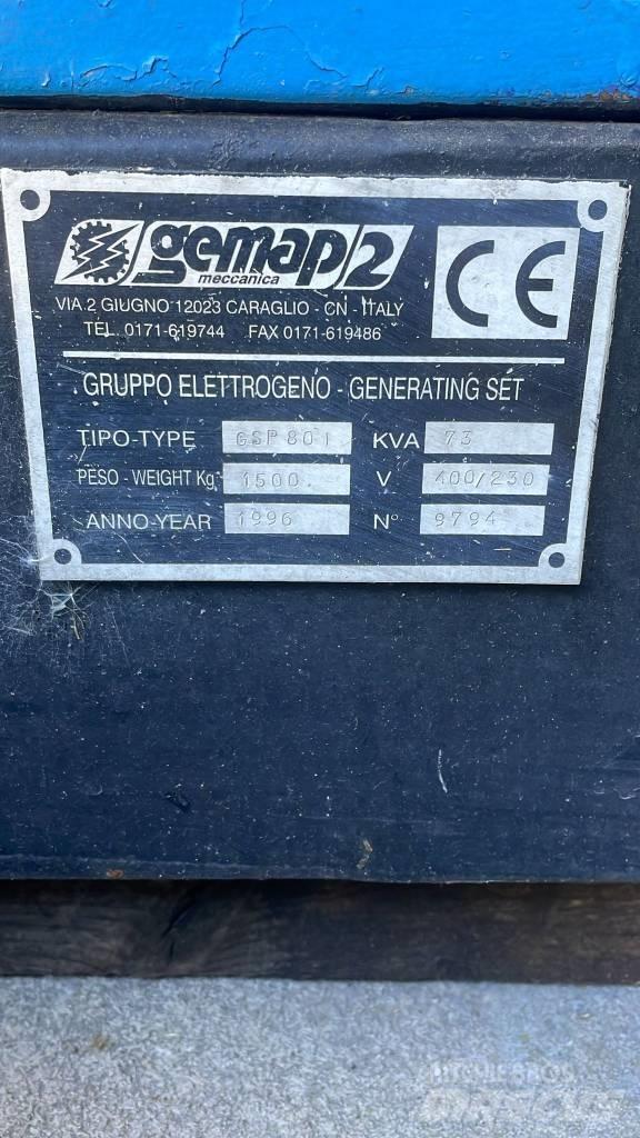  GEMAP GSP 80I Dizel generatori