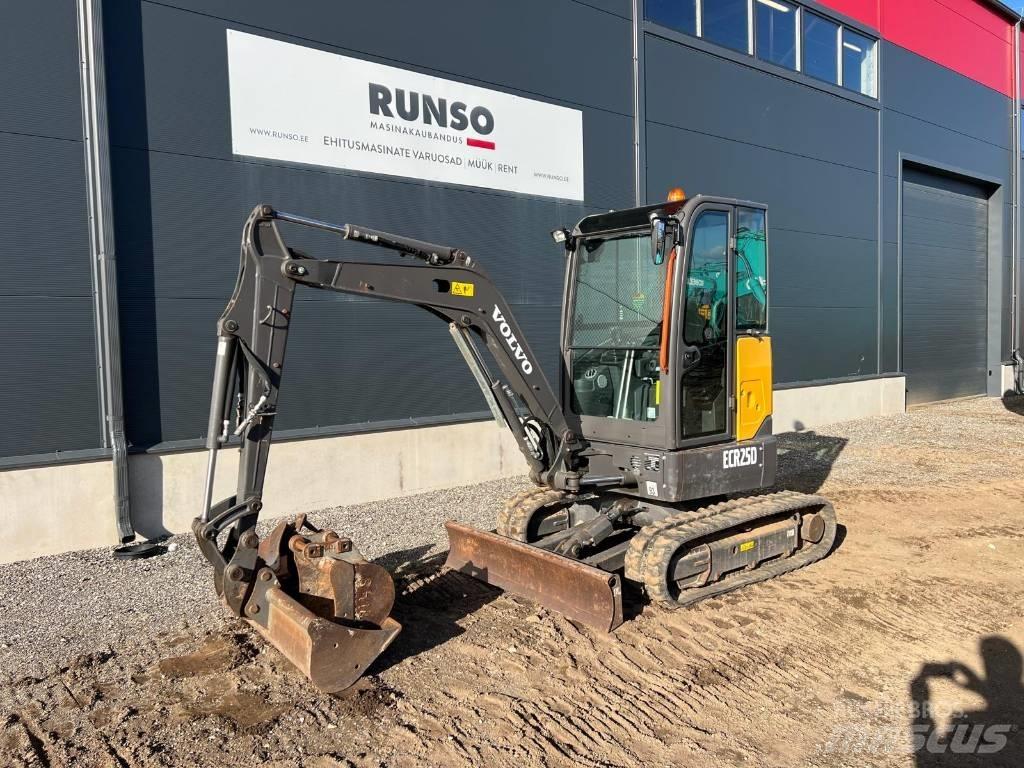 Volvo ECR 25 D Mini bageri < 7t