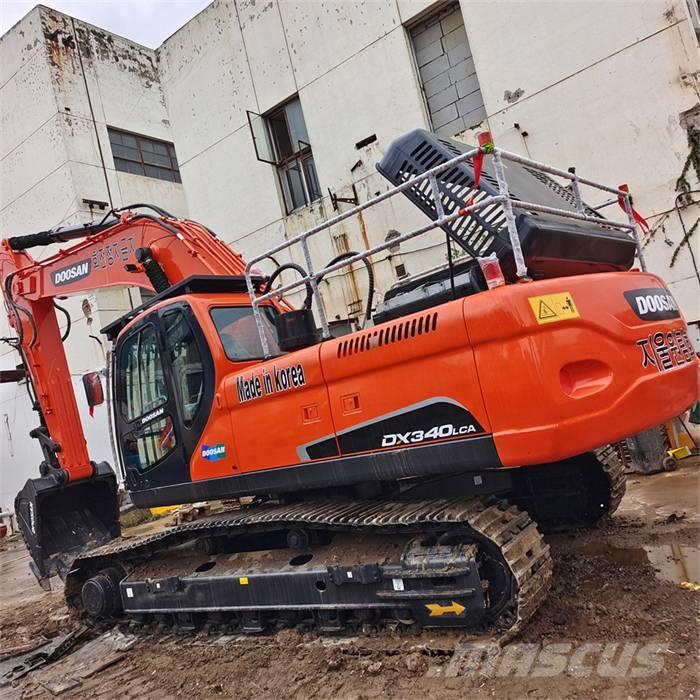 Doosan DX 340 LC Bageri guseničari