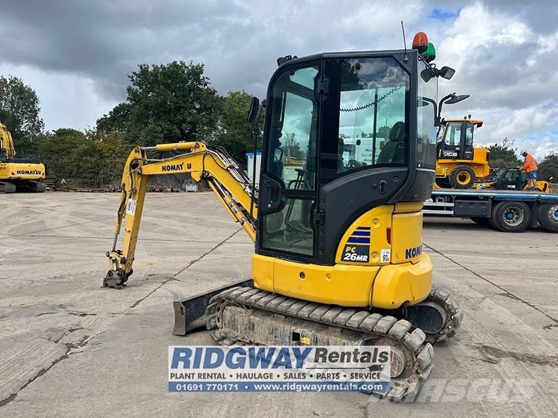 Komatsu PC 26 MR-5 Mini bageri < 7t