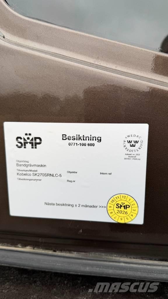 Kobelco SK 270 LC Bageri guseničari