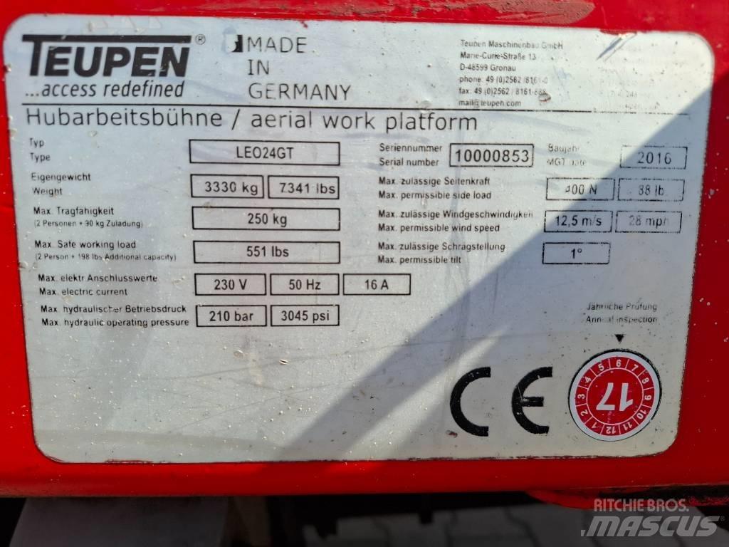 Teupen LEO24GT Zglobne podizne platforme
