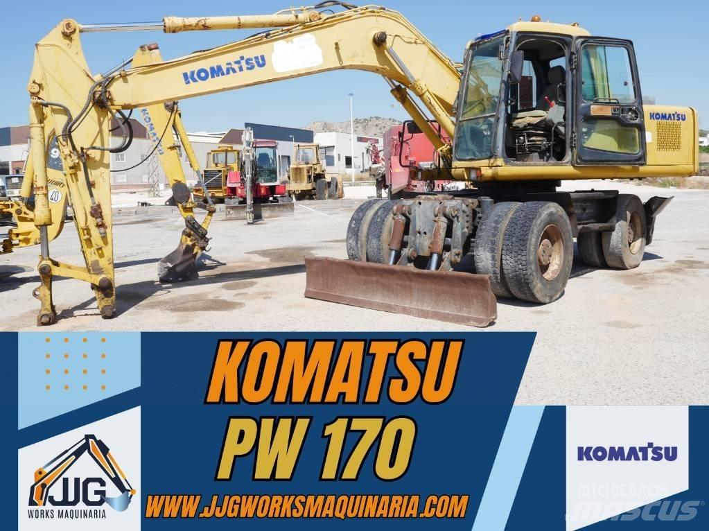 Komatsu PW 170 Bageri točkaši