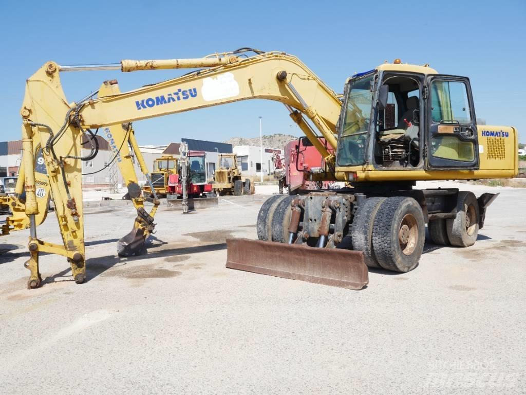 Komatsu PW 170 Bageri točkaši