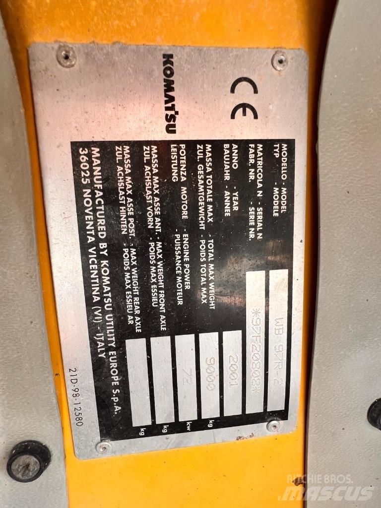 Komatsu WB 97 R-2 Rovokopači