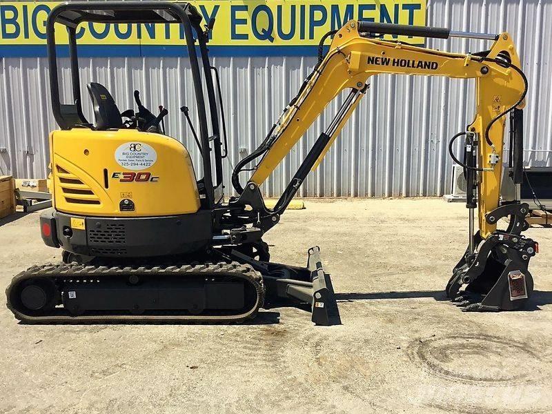 New Holland E30C Mini bageri < 7t