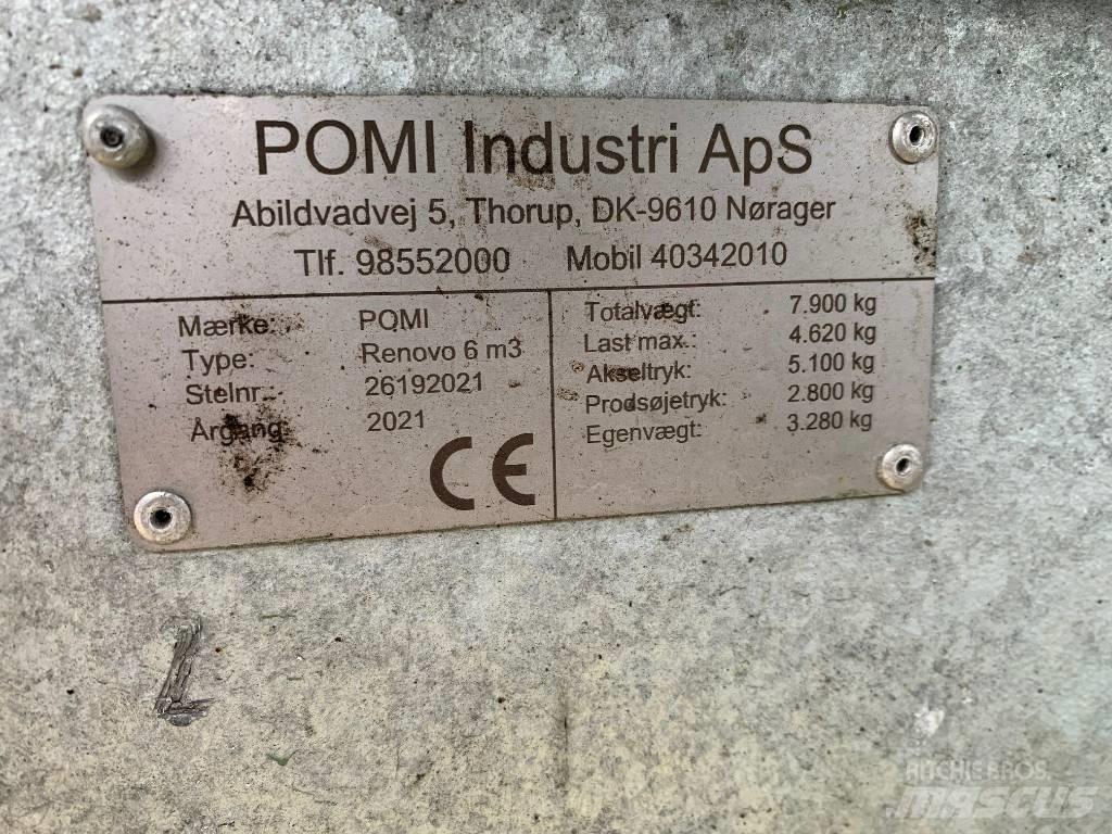 Pomi Renovo 6 m3 Prese za otpad