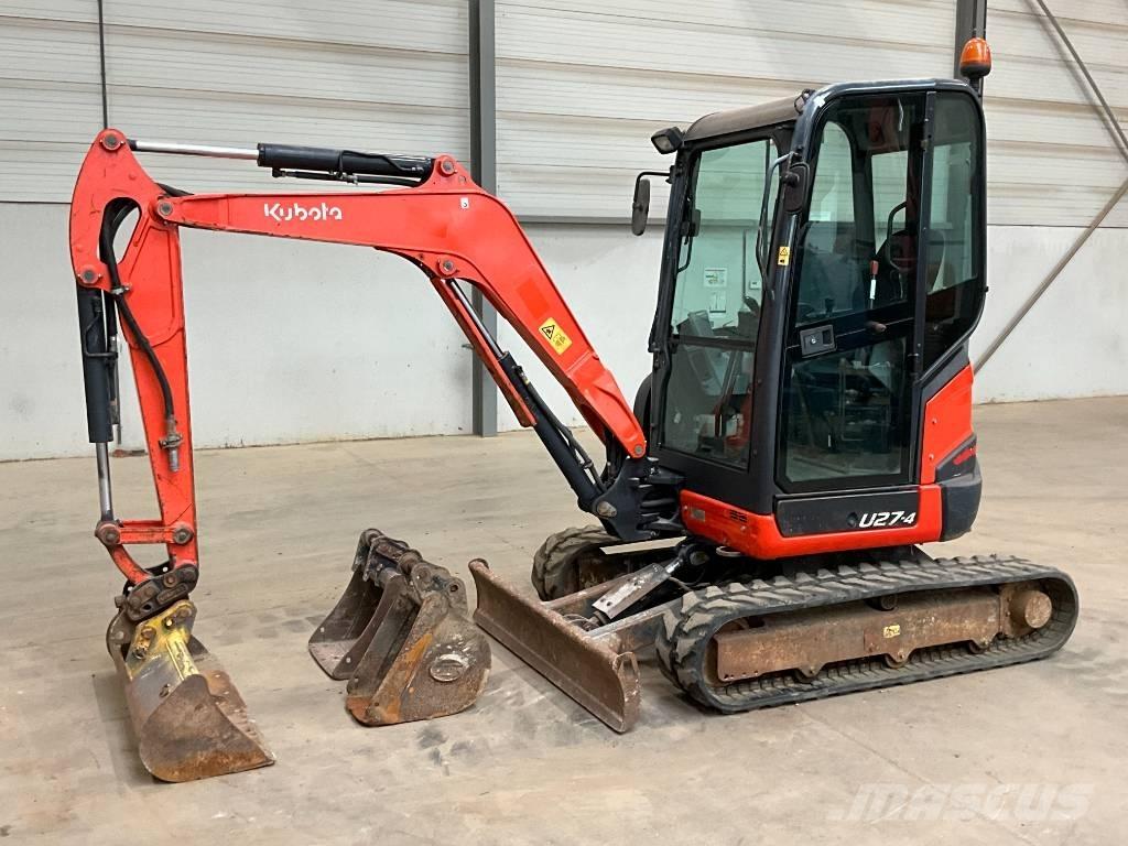 Kubota U 27-4 Mini bageri < 7t