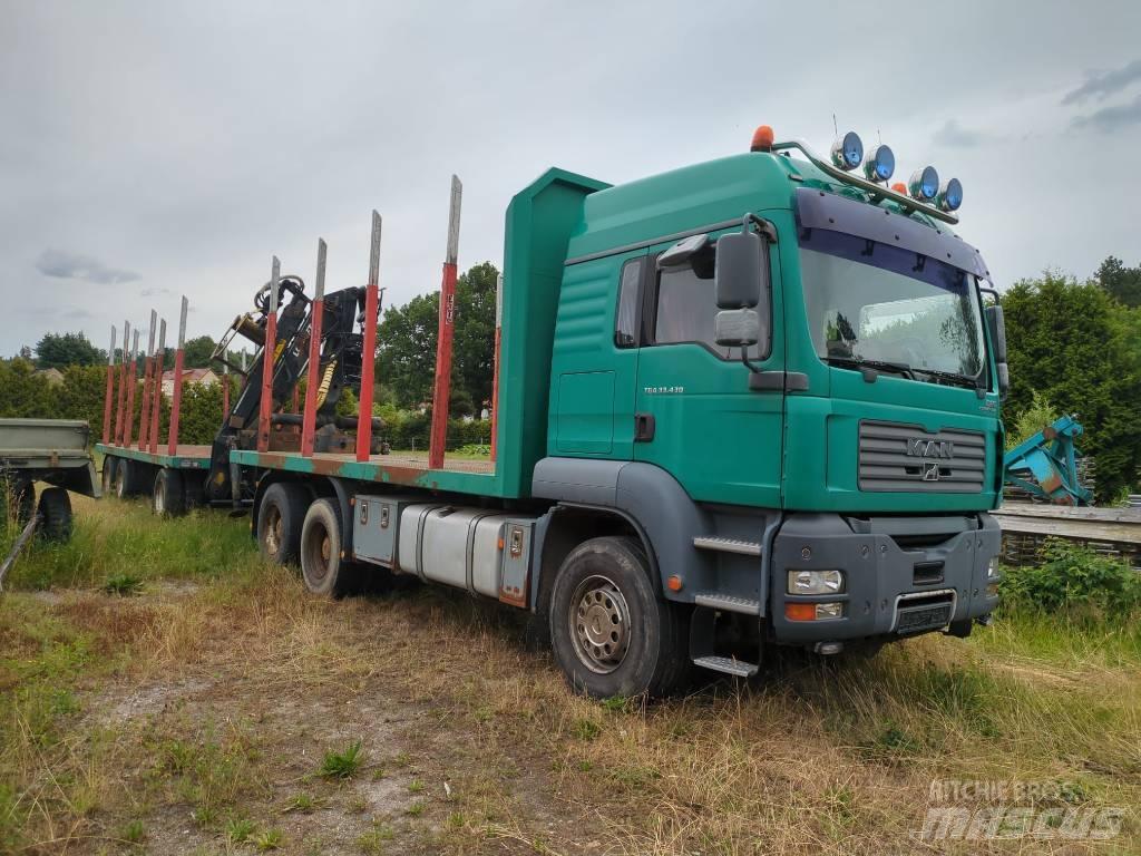 MAN TGA 33.430 Kamioni za drva Šticari