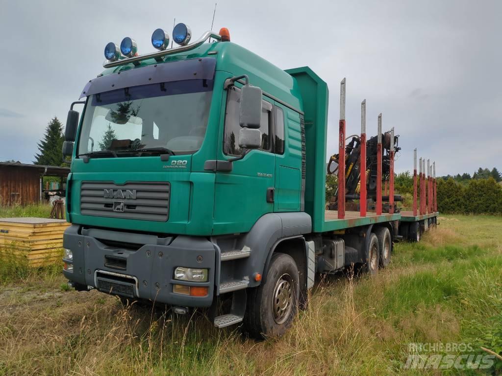 MAN TGA 33.430 Kamioni za drva Šticari