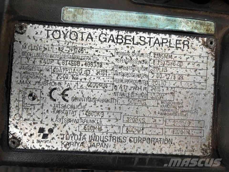 Toyota 7 FD 45 Dizelski viljuškari