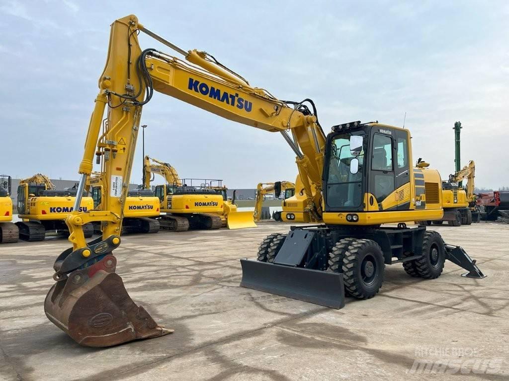 Komatsu PW160-11 Bageri točkaši